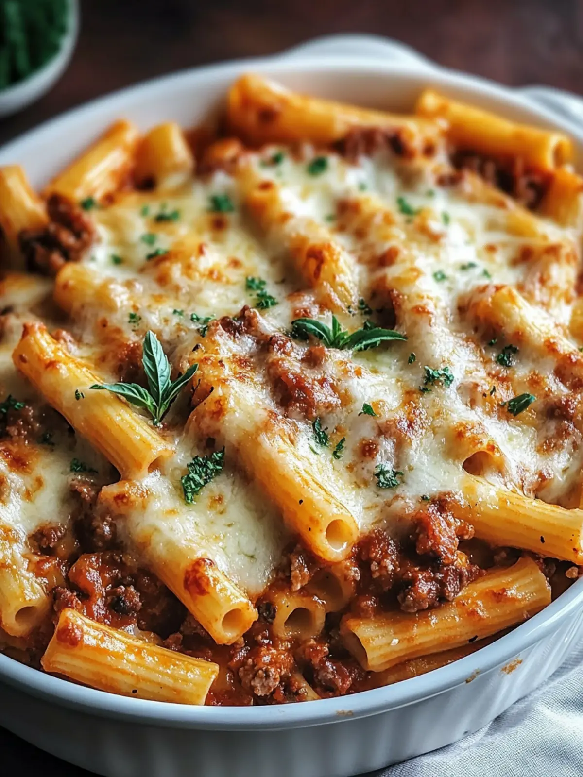 Zesty Oven-Baked Cheesy Italian Ziti for Cozy Nights 4 Oven-Baked Cheesy Italian Ziti