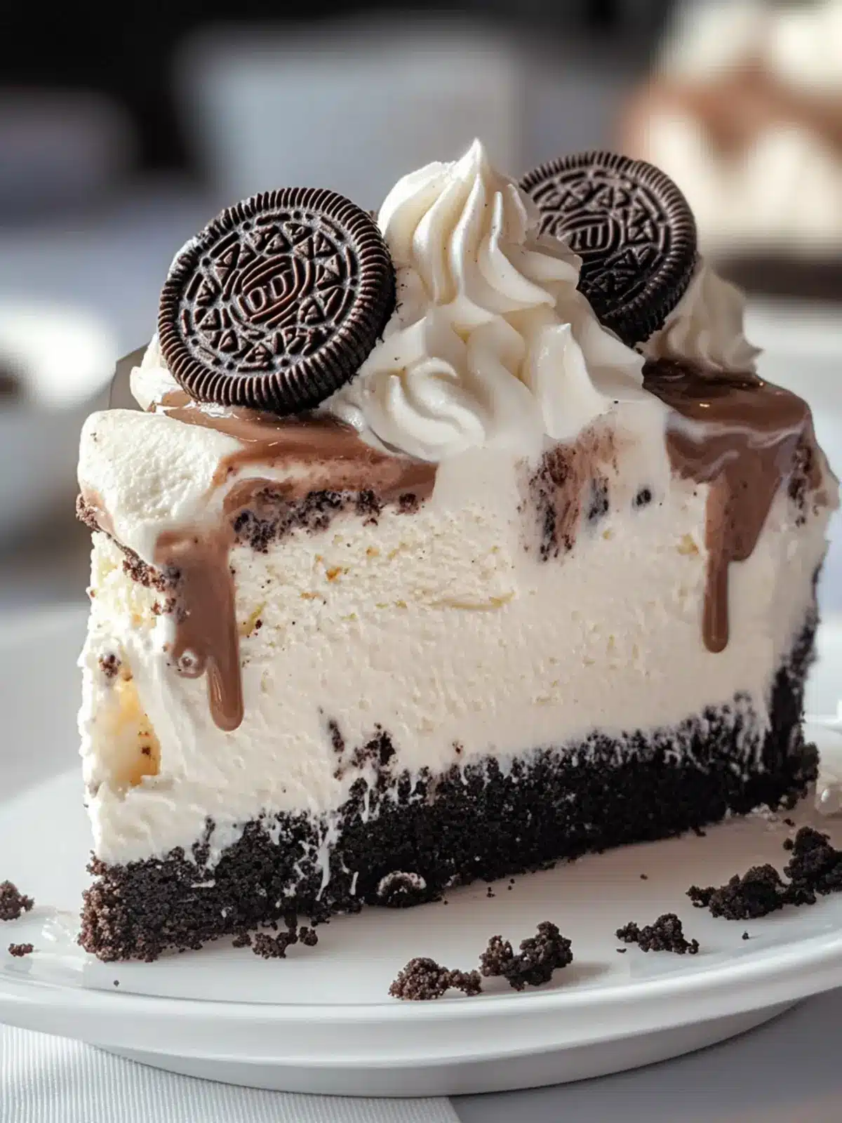 Dairy Queen Copycat Oreo Cookie Ice Cream Cake