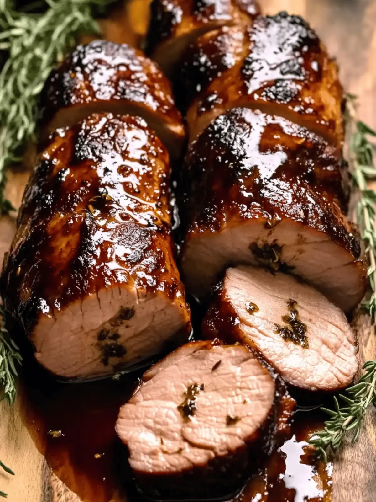 Savory Balsamic Glazed Pork Tenderloin: A Dinner to Impress 4 Savory Balsamic Glazed Pork Tenderloin