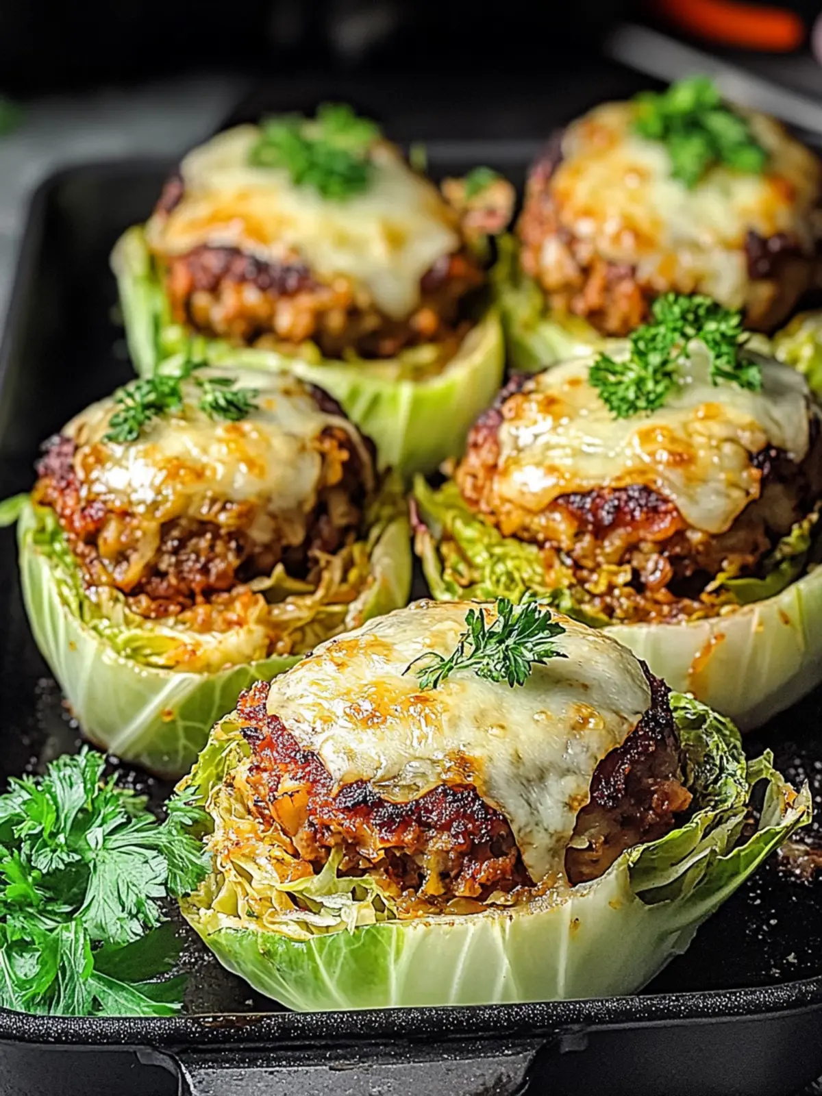 Oven-Baked Cabbage Burgers: A Healthy Twist on Comfort Food 3 Oven-Baked Cabbage Burgers