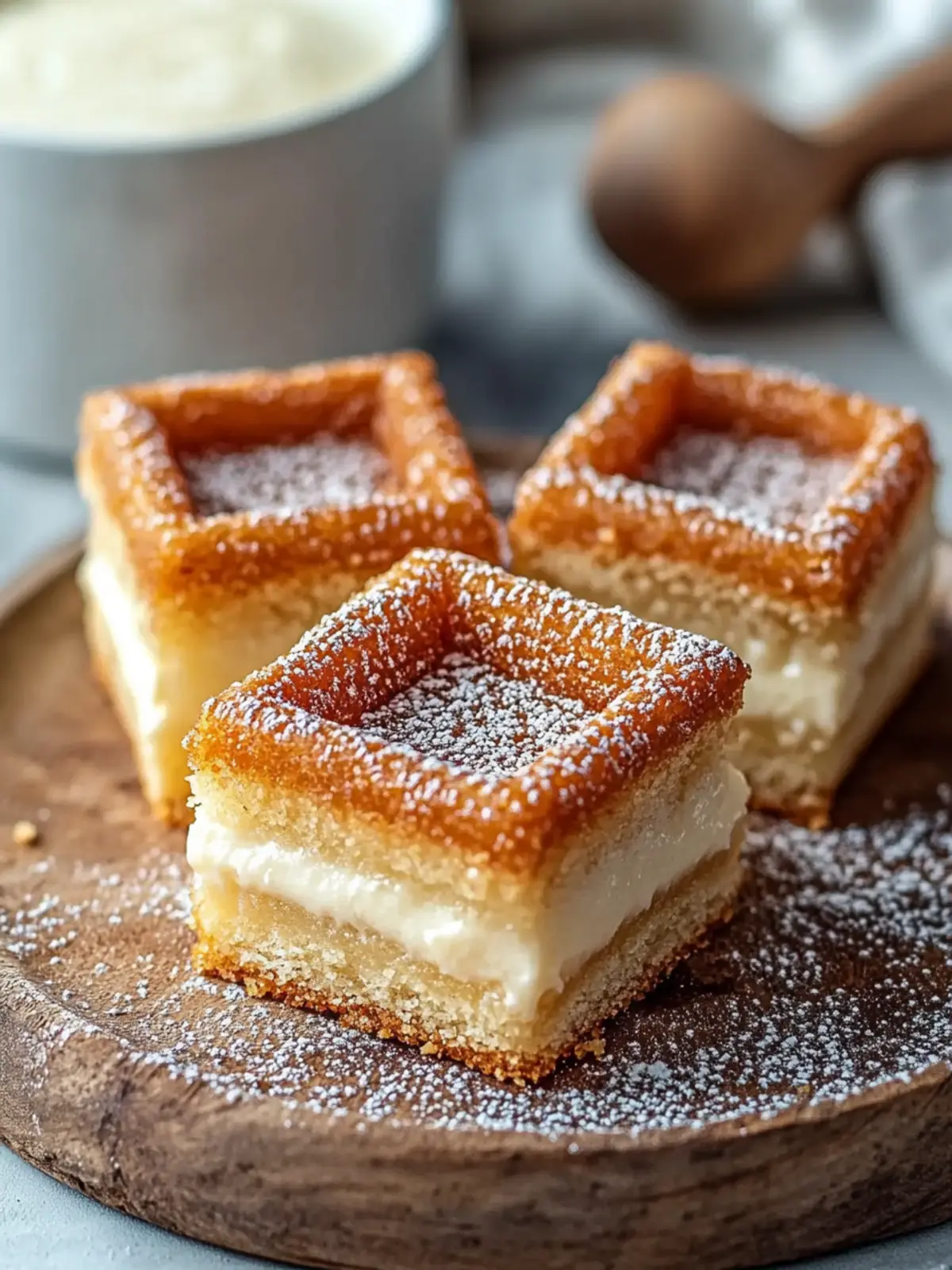 Churro Cheesecake Bars