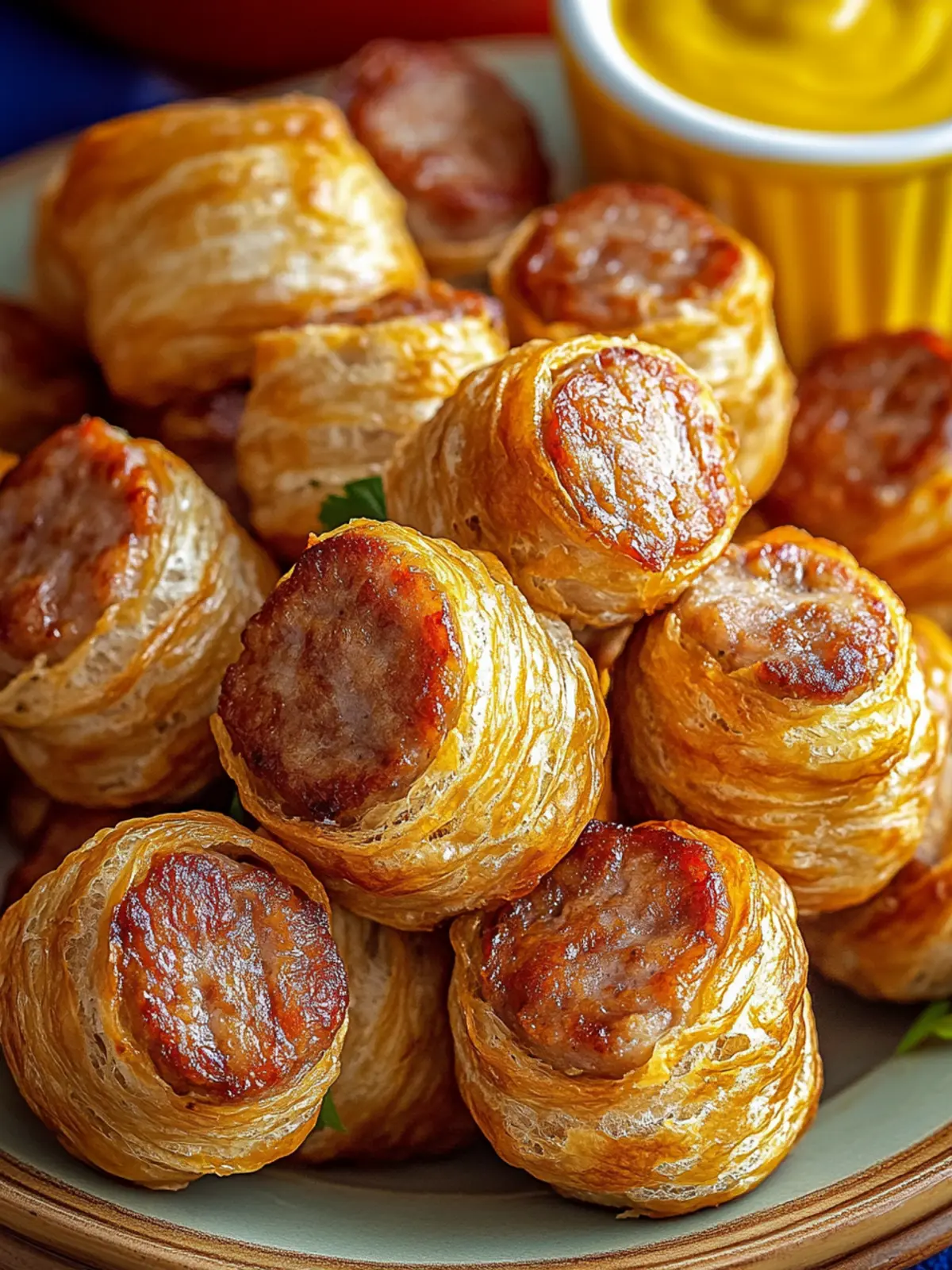 Kilted Sausage Bites