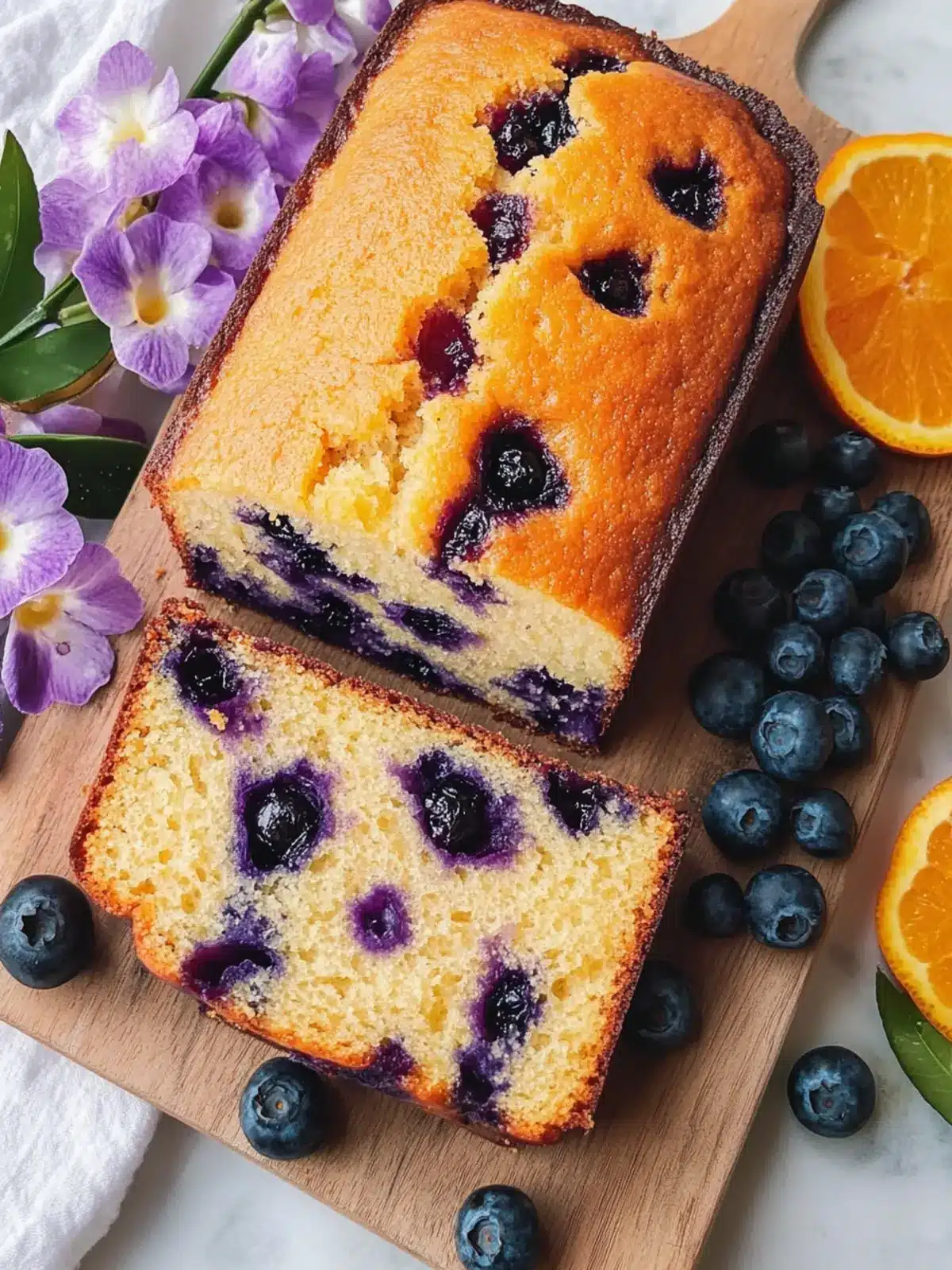 Deliciously Moist Blueberry Orange Bread You'll Crave 4 Blueberry Orange Bread