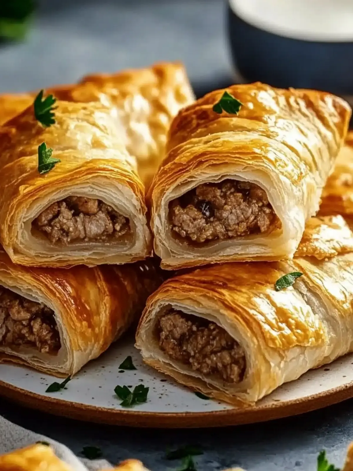 Delicious Minced Meat Puff Pastry for Cozy Family Dinners 2 Minced meat Puff Pastry