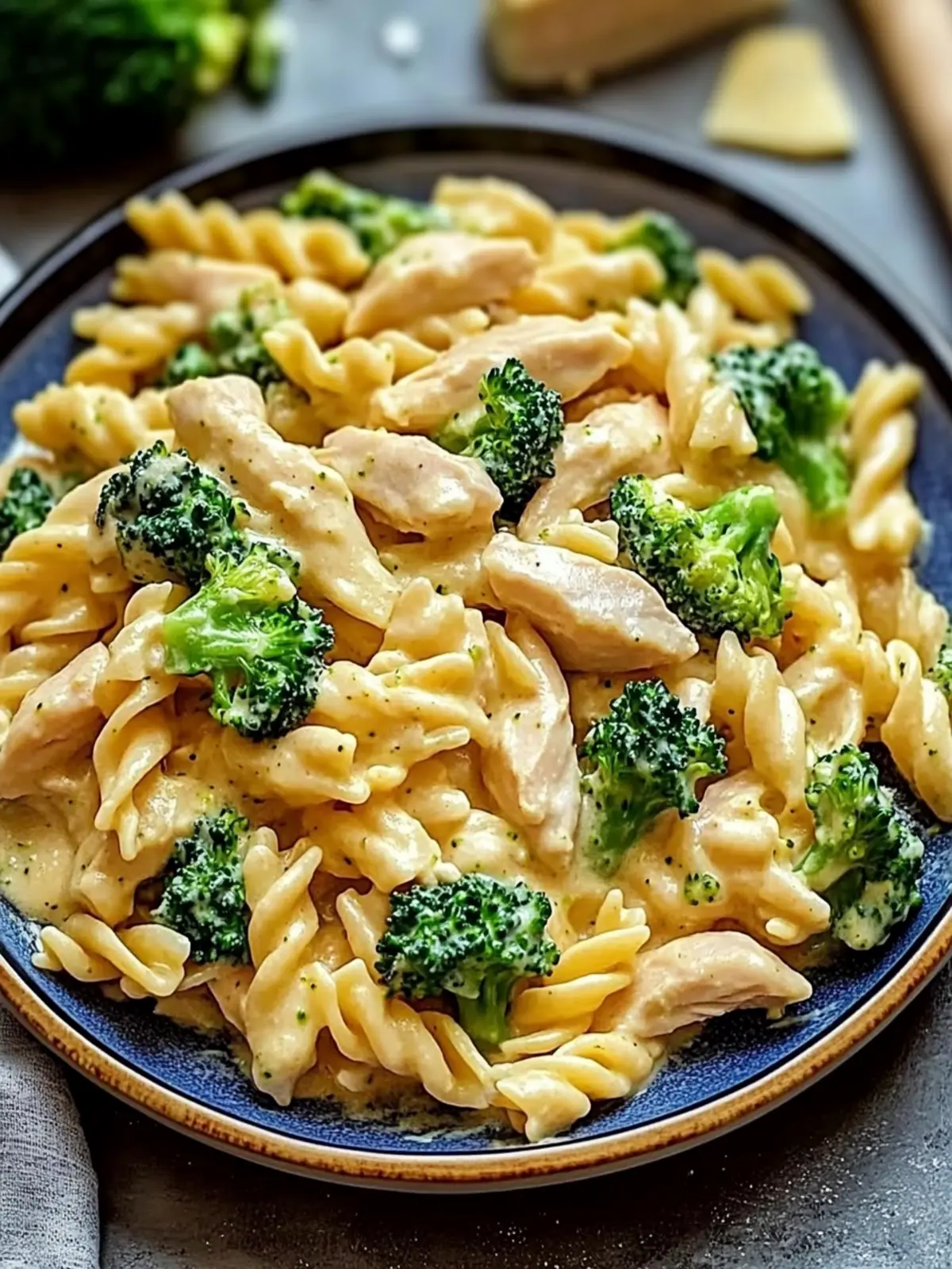 Creamy Chicken & Broccoli Pasta in One Pot