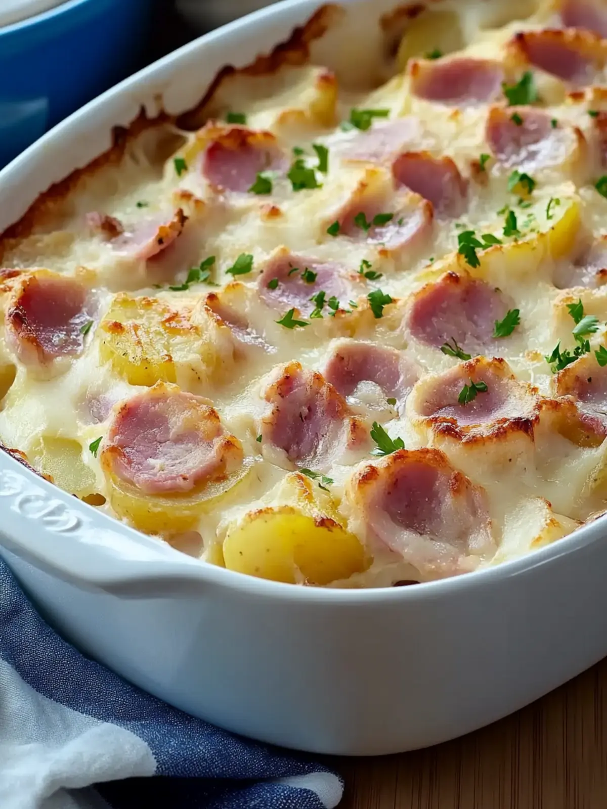 Creamy Potato & Ham Casserole for Cozy Family Nights