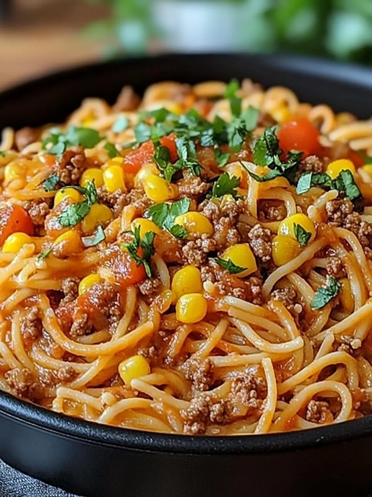 Creamy Taco Spaghetti Delight: A Comfort Food Win! 3 Creamy Taco Spaghetti Delight