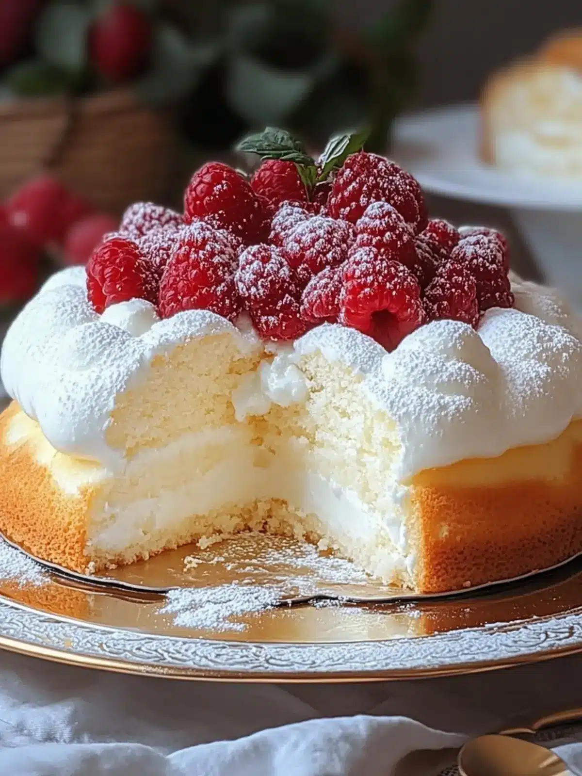 Cloud Cake with Yogurt