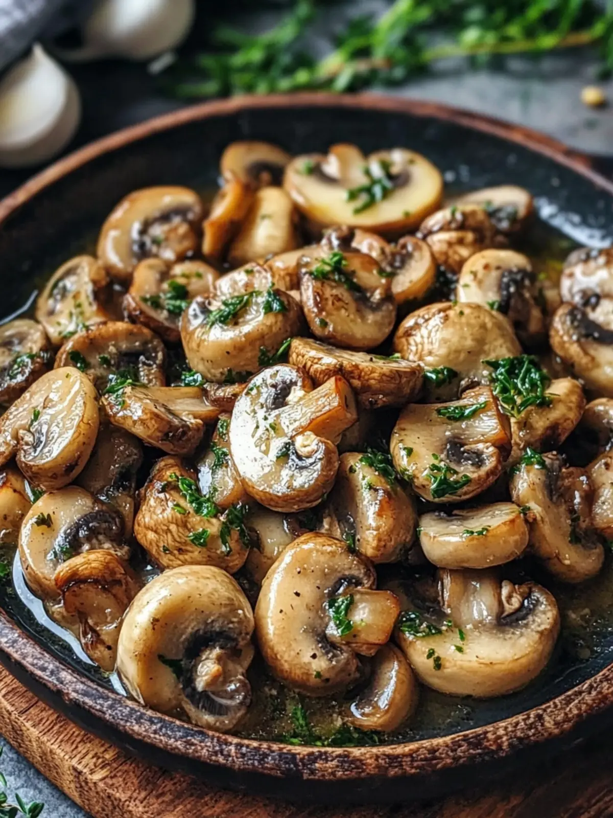 Mouthwatering Garlic Saut ed Mushrooms You ll Love to Make 4 Mushroom with Garlic Saut