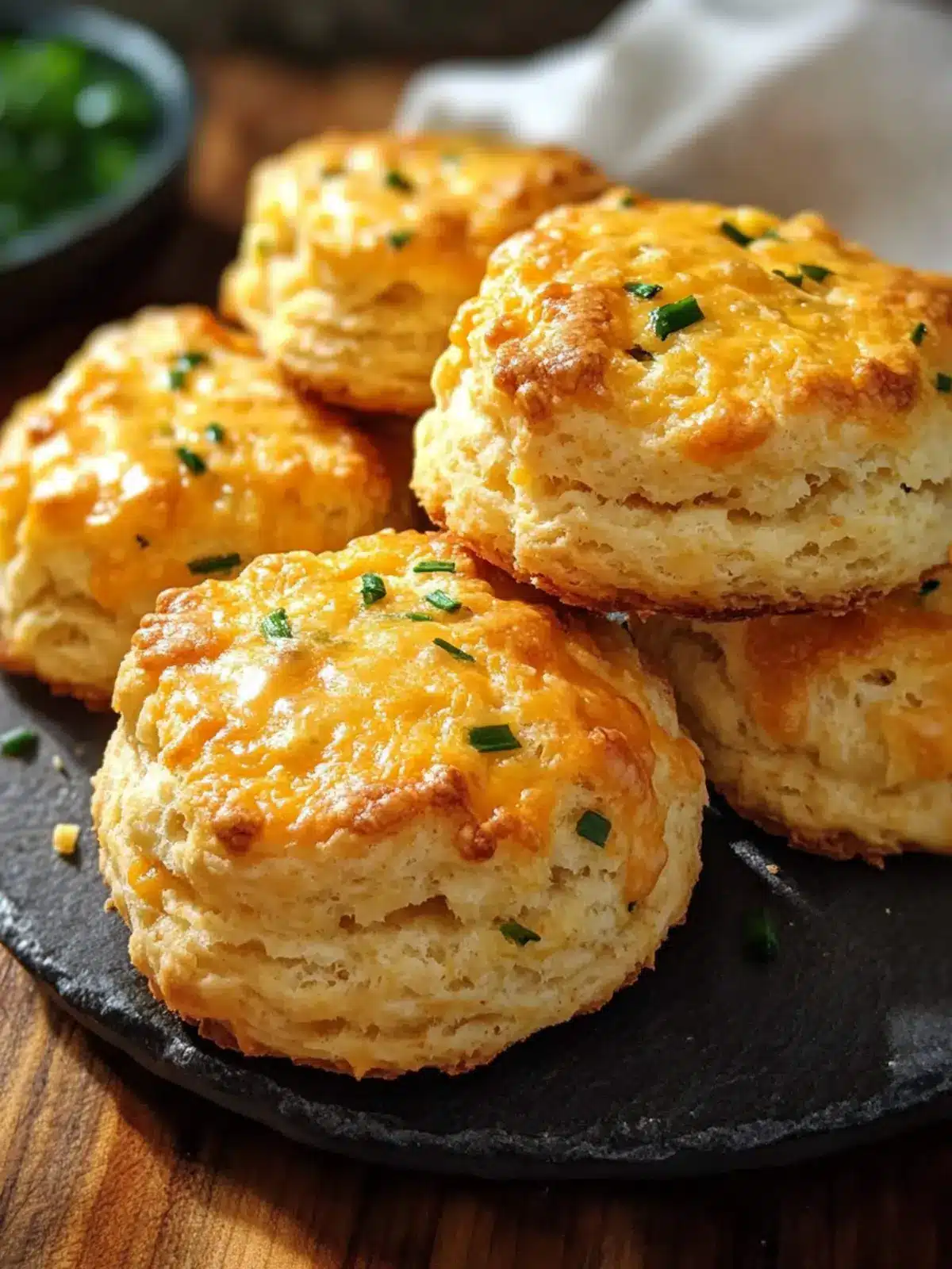 Irresistible Cheddar Chive Biscuits That Steal the Show 2 Irresistible Cheddar Chive Biscuits: