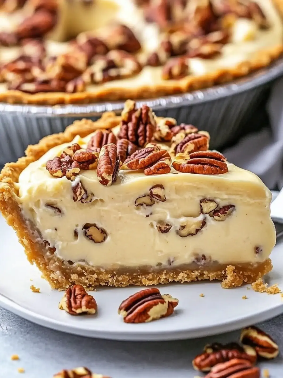 My Best Favorite Pecan Cream Pie!