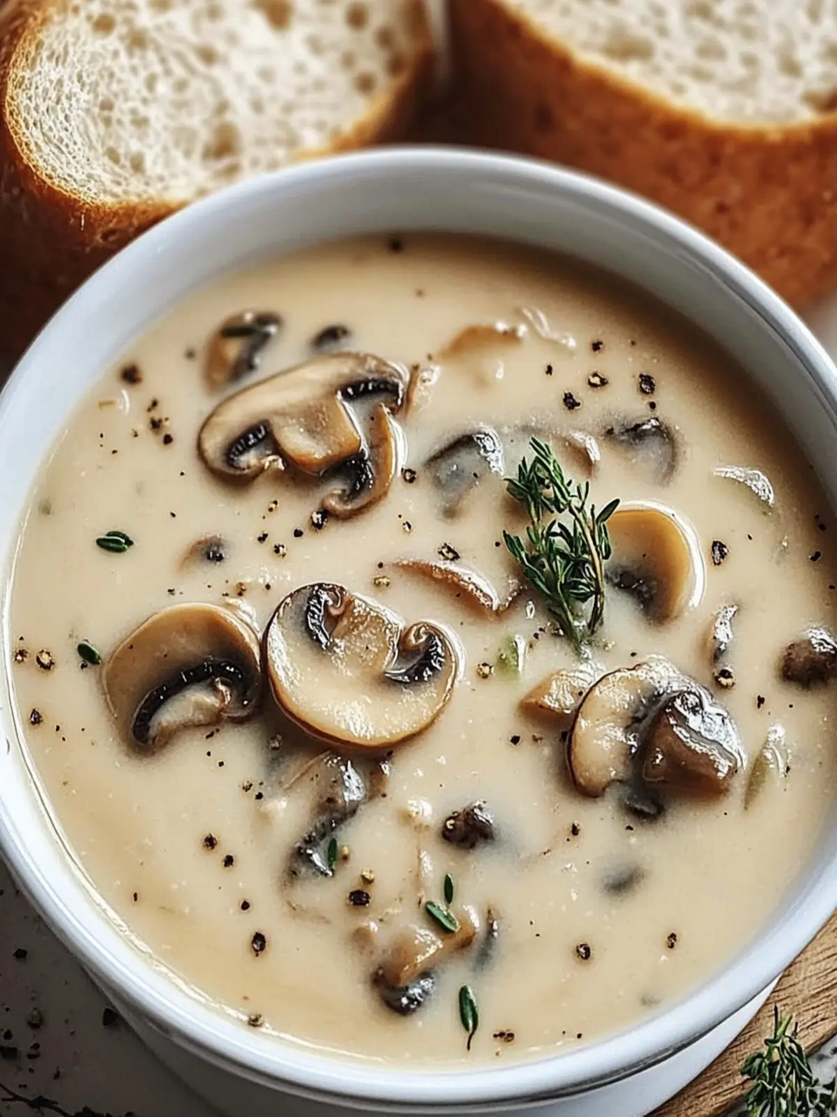 Creamy Dreamy Cream of Mushroom Soup You ll Crave Forever 2 Cream of Mushroom Soup