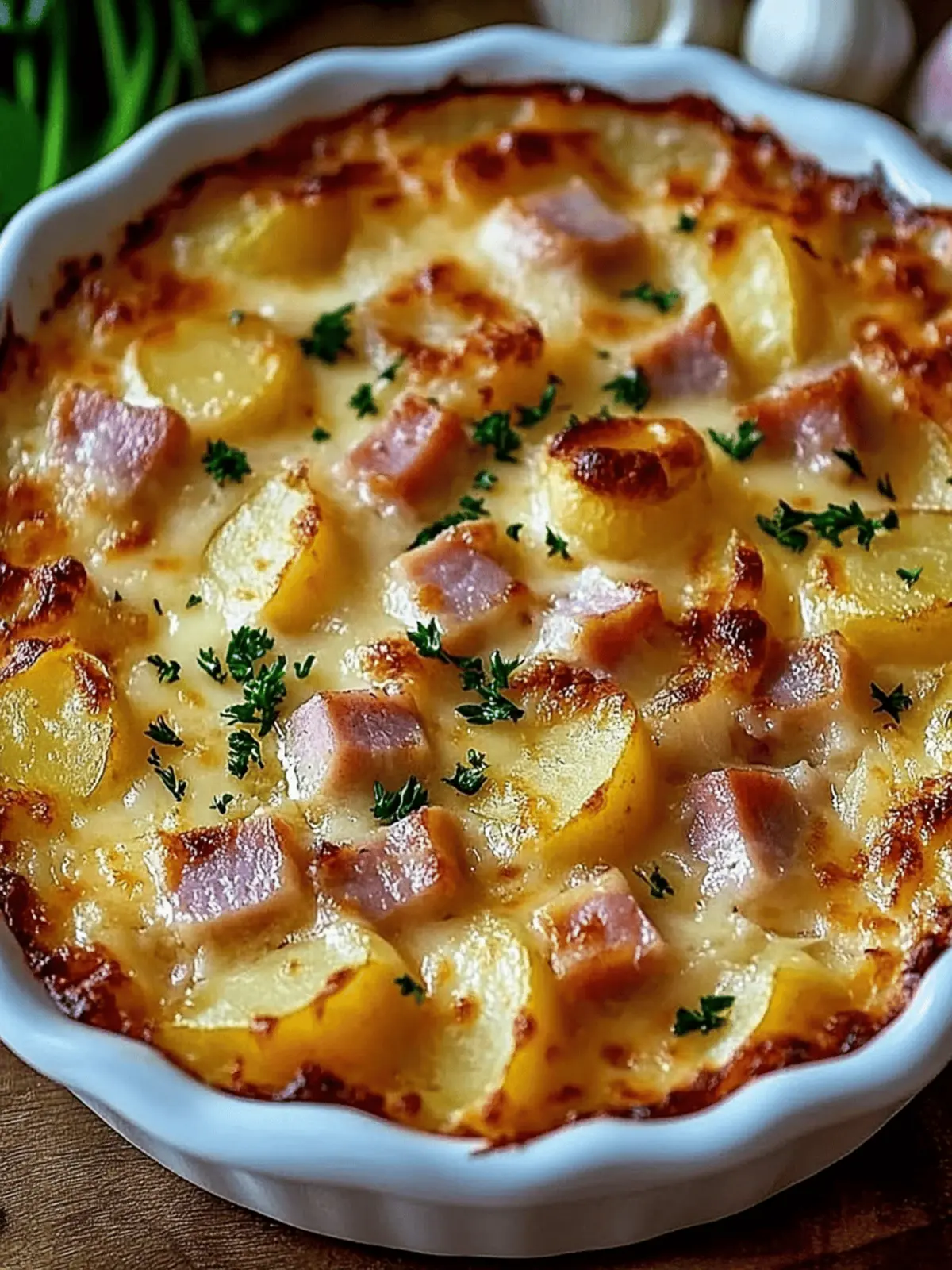 Ham and Potato Au Gratin: Comfort Food to Warm Your Heart 3 Ham and Potato Au Gratin