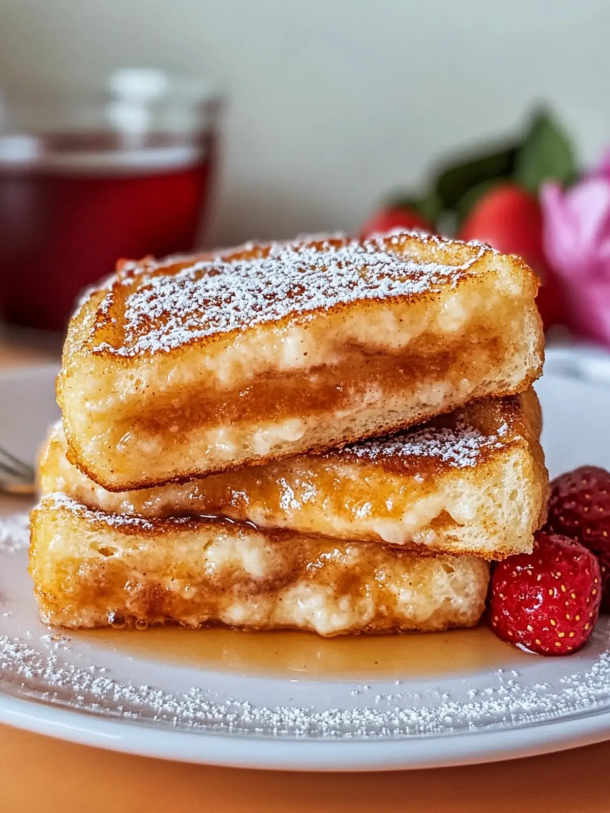 Churro Stuffed French Toast with Cinnamon Sugar Delight 2 CHURRO STUFFED FRENCH TOAST WITH CINNAMON SUGAR