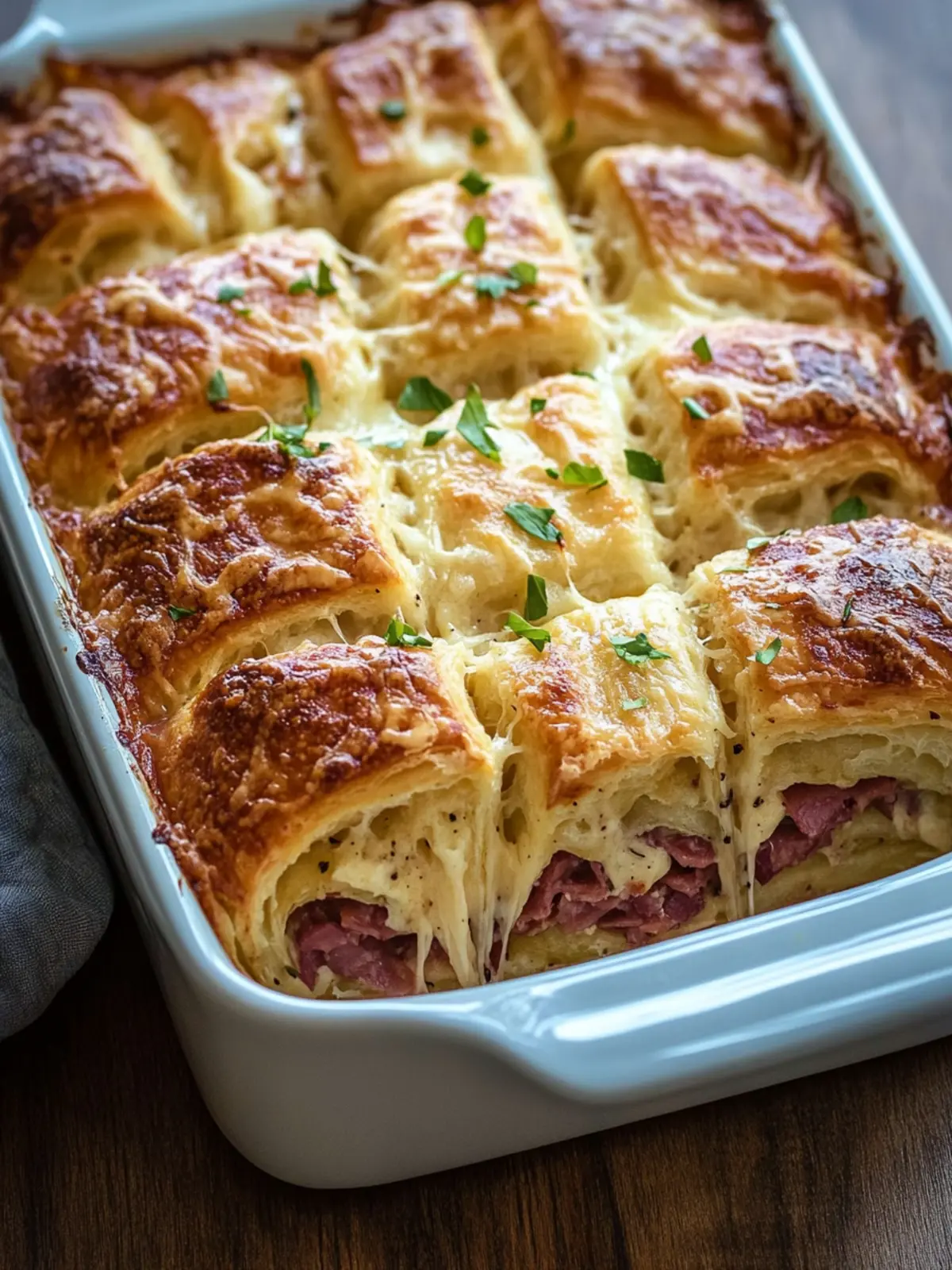 Crescent Roll Reuben Bake: Quick Comfort Food Delight 4 Crescent roll reuben bake