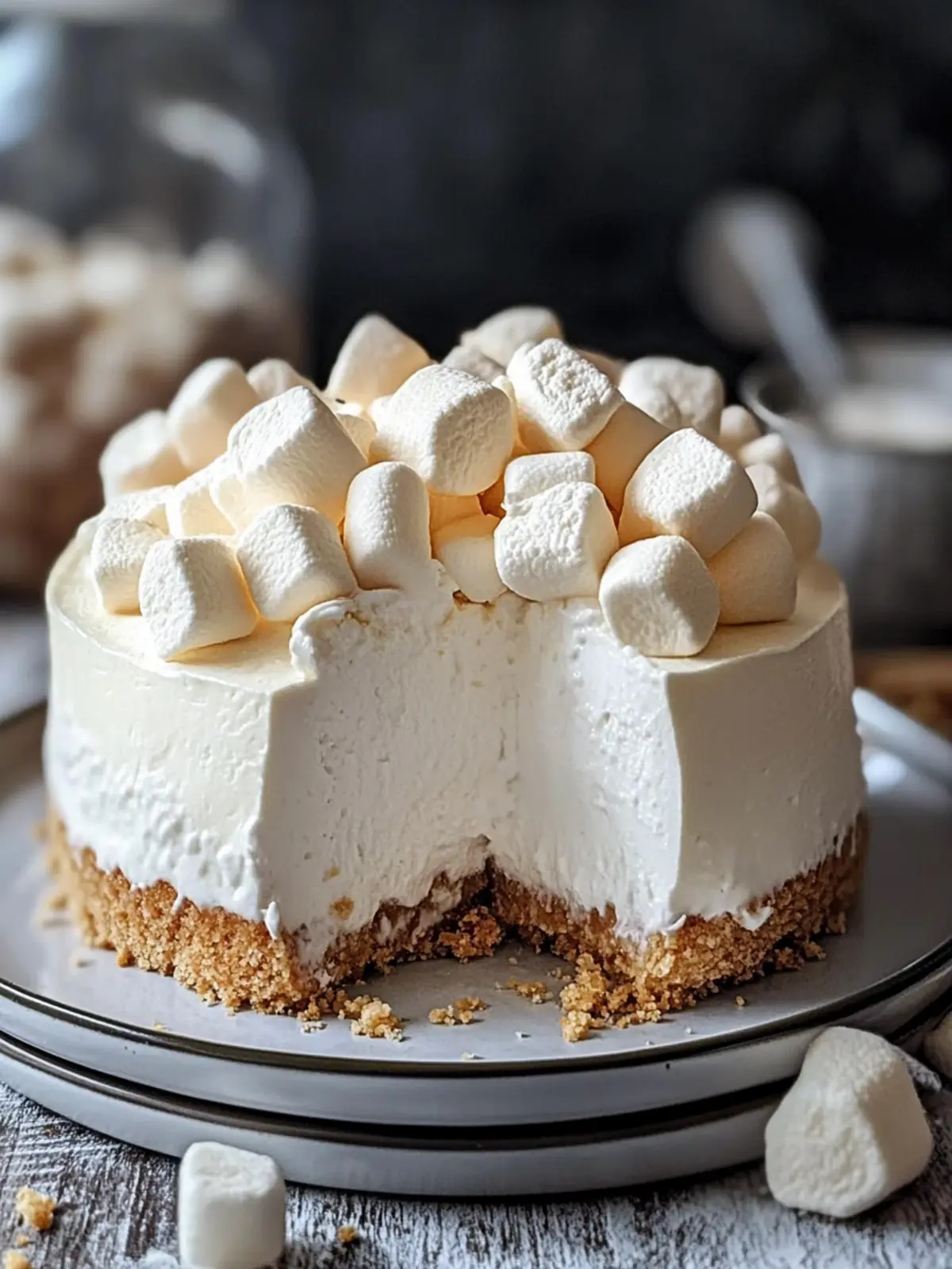 Decadent Marshmallow Cheesecake That s Impossible to Resist 2 Marshmallow Cheesecake