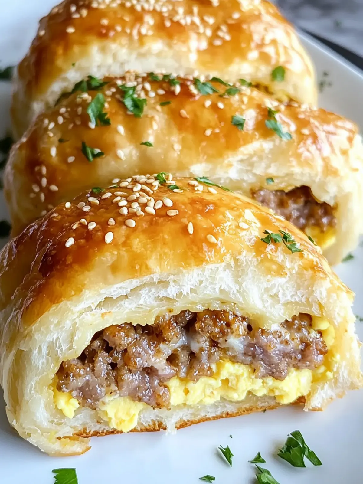 Cheesy Turkey Sausage Egg Breakfast Rolls for Ultimate Mornings 3 Cheesy Turkey Sausage Egg Breakfast Rolls
