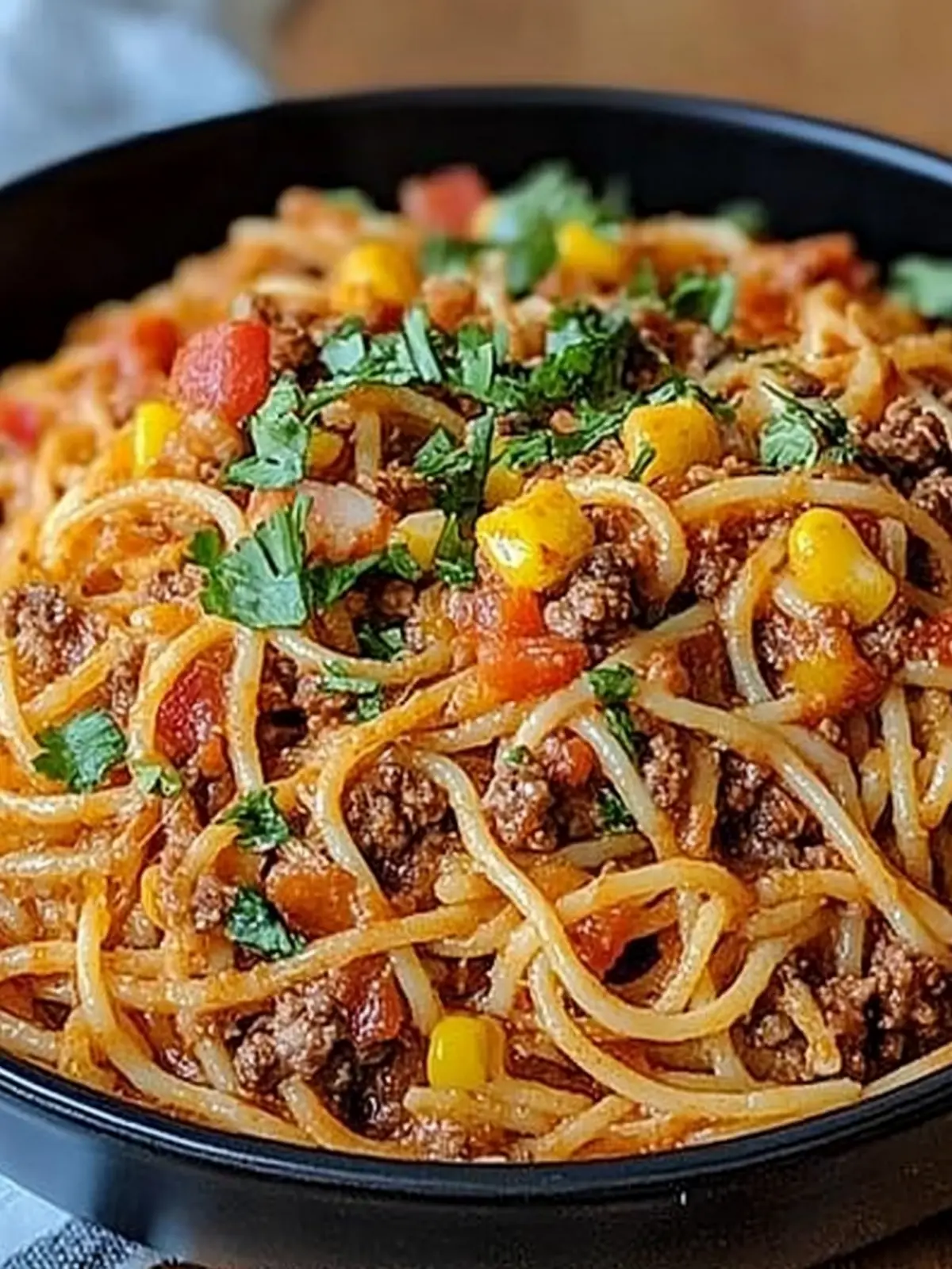 Creamy Taco Spaghetti Delight: A Comfort Food Win! 4 Creamy Taco Spaghetti Delight