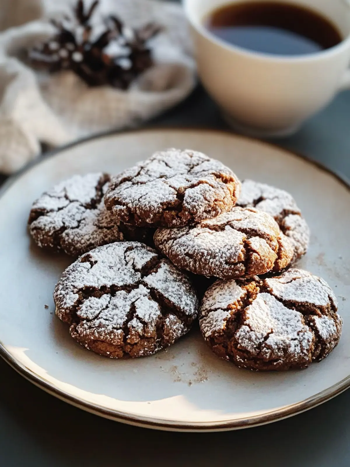 Cinnamon Coffee Crinkles That Elevate Your Cookie Tray 3 Cinnamon Coffee Crinkles for Your Cookie Tray