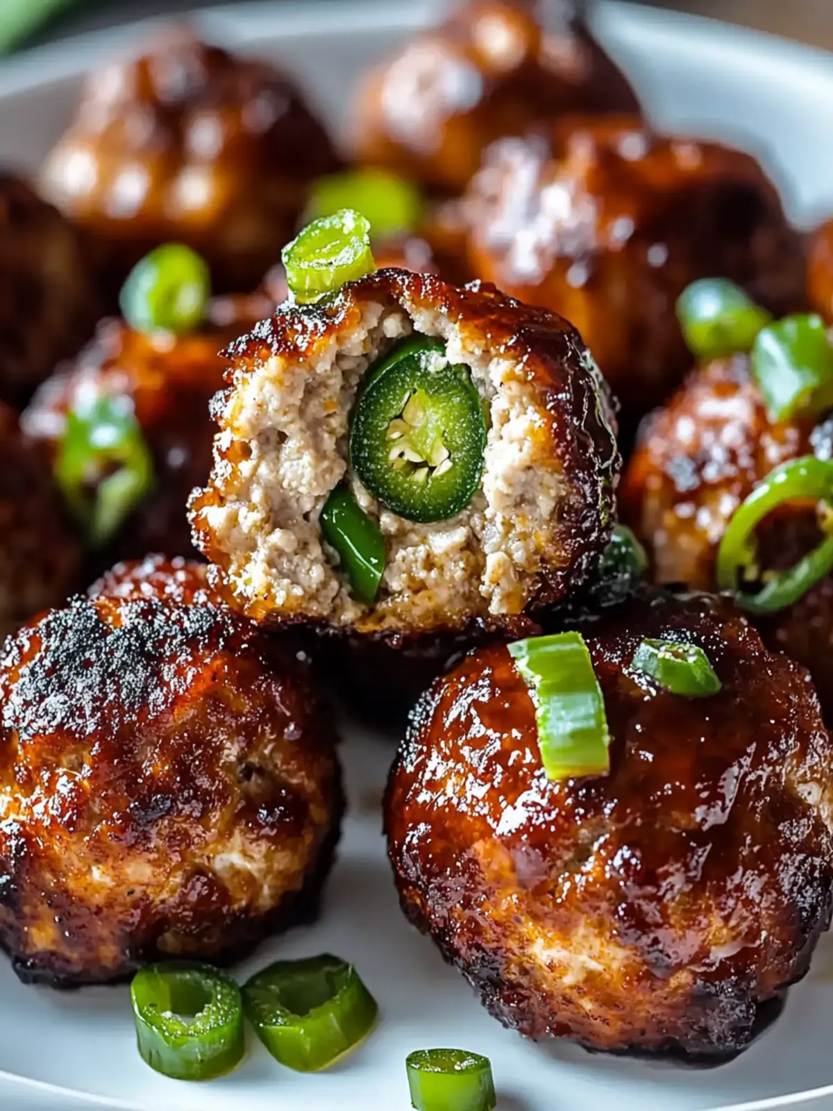 Smoked Jalape o Popper Meatballs That'll Ignite Your Tastebuds 4 Smoked Jalape o Popper Meatballs