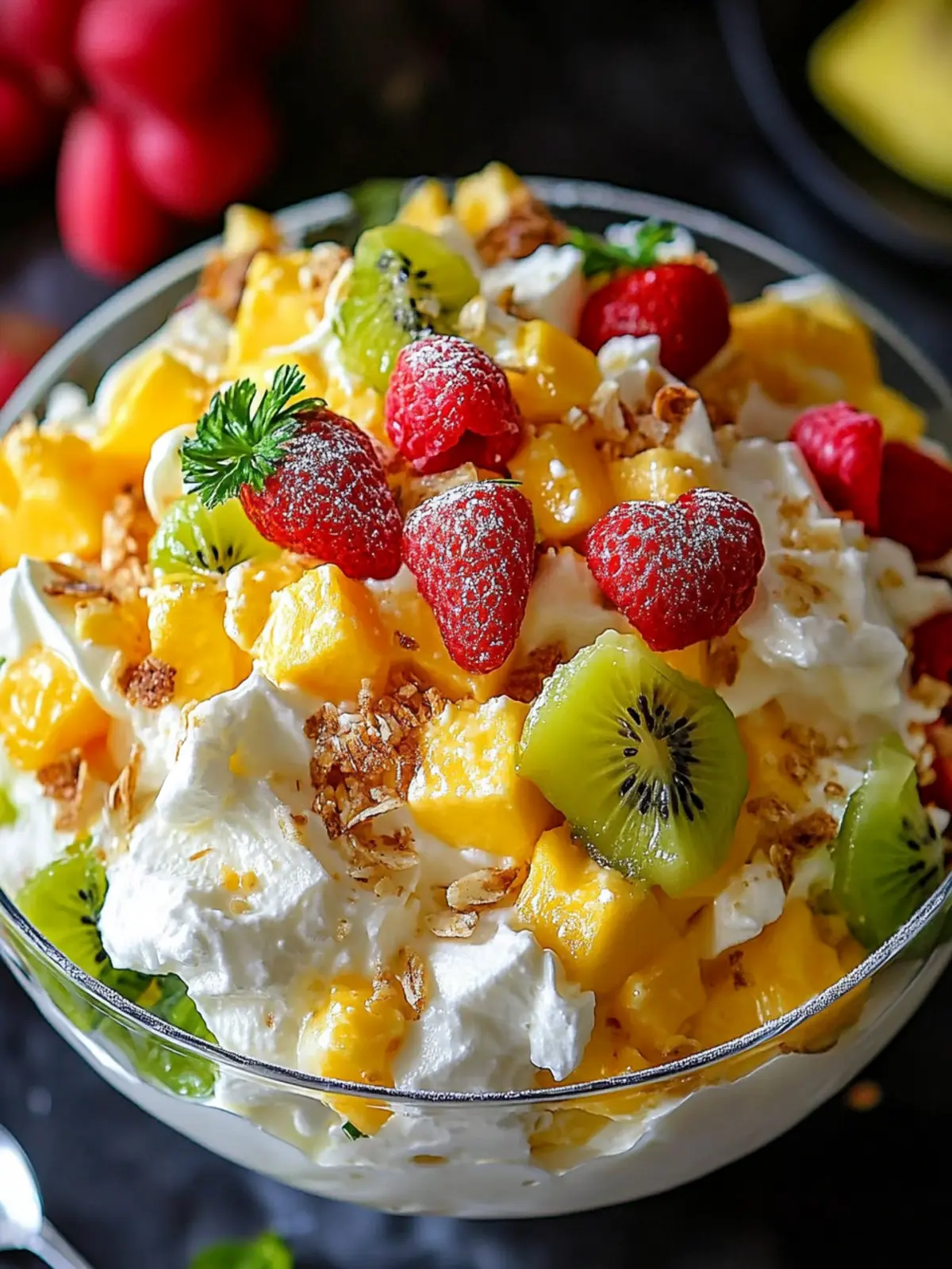 Hawaiian Cheesecake Salad: A Tropical Twist for Dessert Lovers 4 Hawaiian Cheesecake Salad