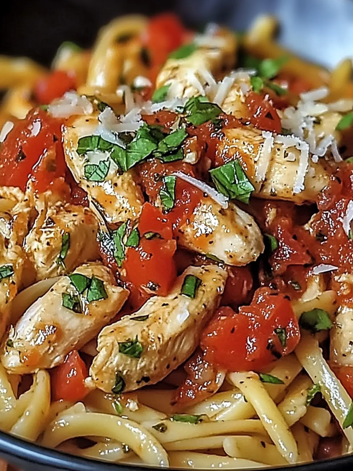 Bruschetta Chicken Pasta: A Fresh Twist for Dinner Tonight 3 Bruschetta Chicken Pasta