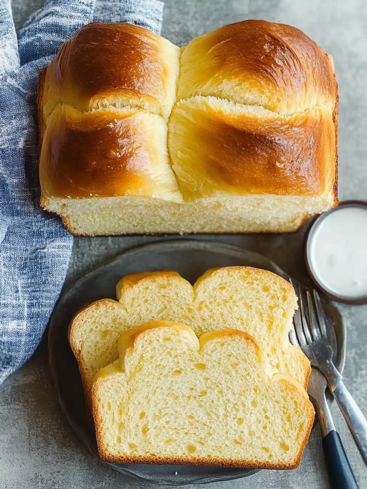 Condensed Milk Bread