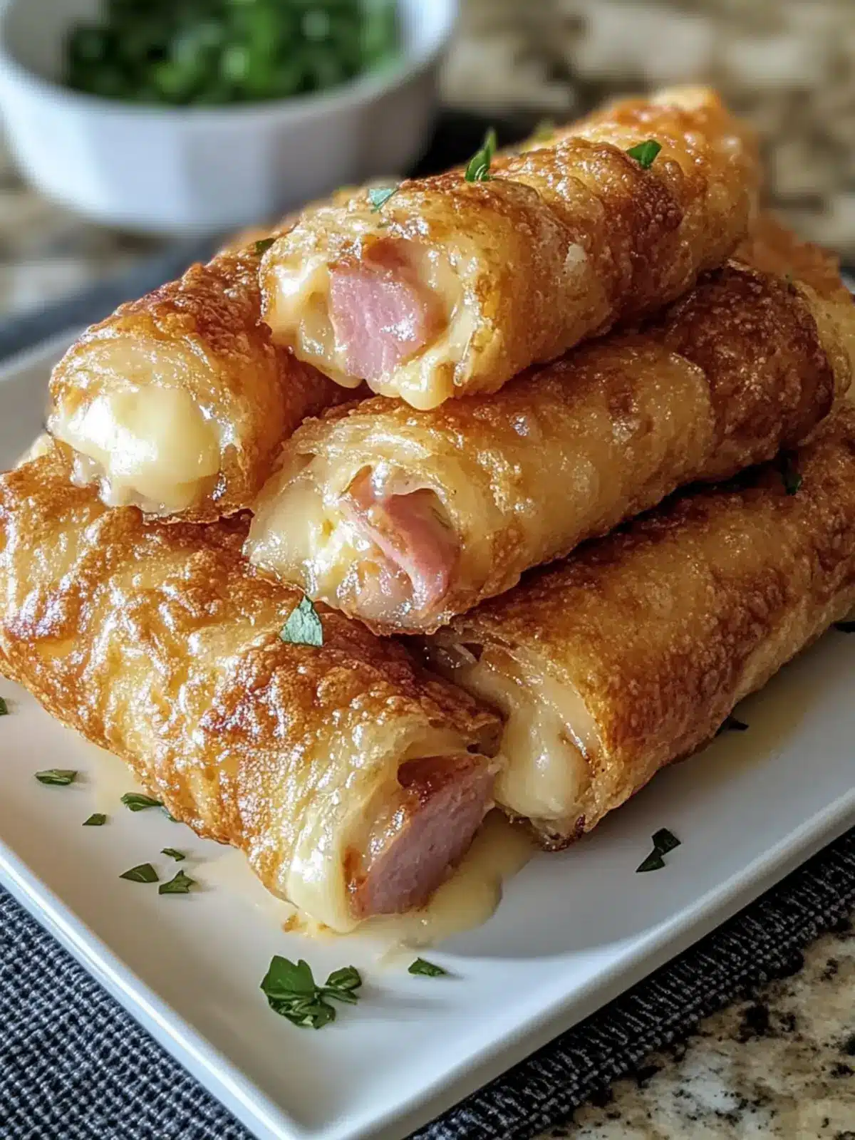 ham and cheese roll