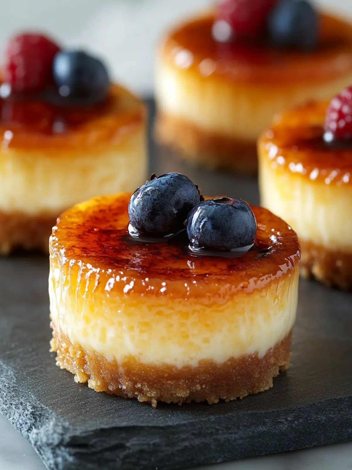 Irresistible Mini Cr me Br »l e Cheesecakes You ll Love 4 Mini Cr me Br »l e Cheesecakes