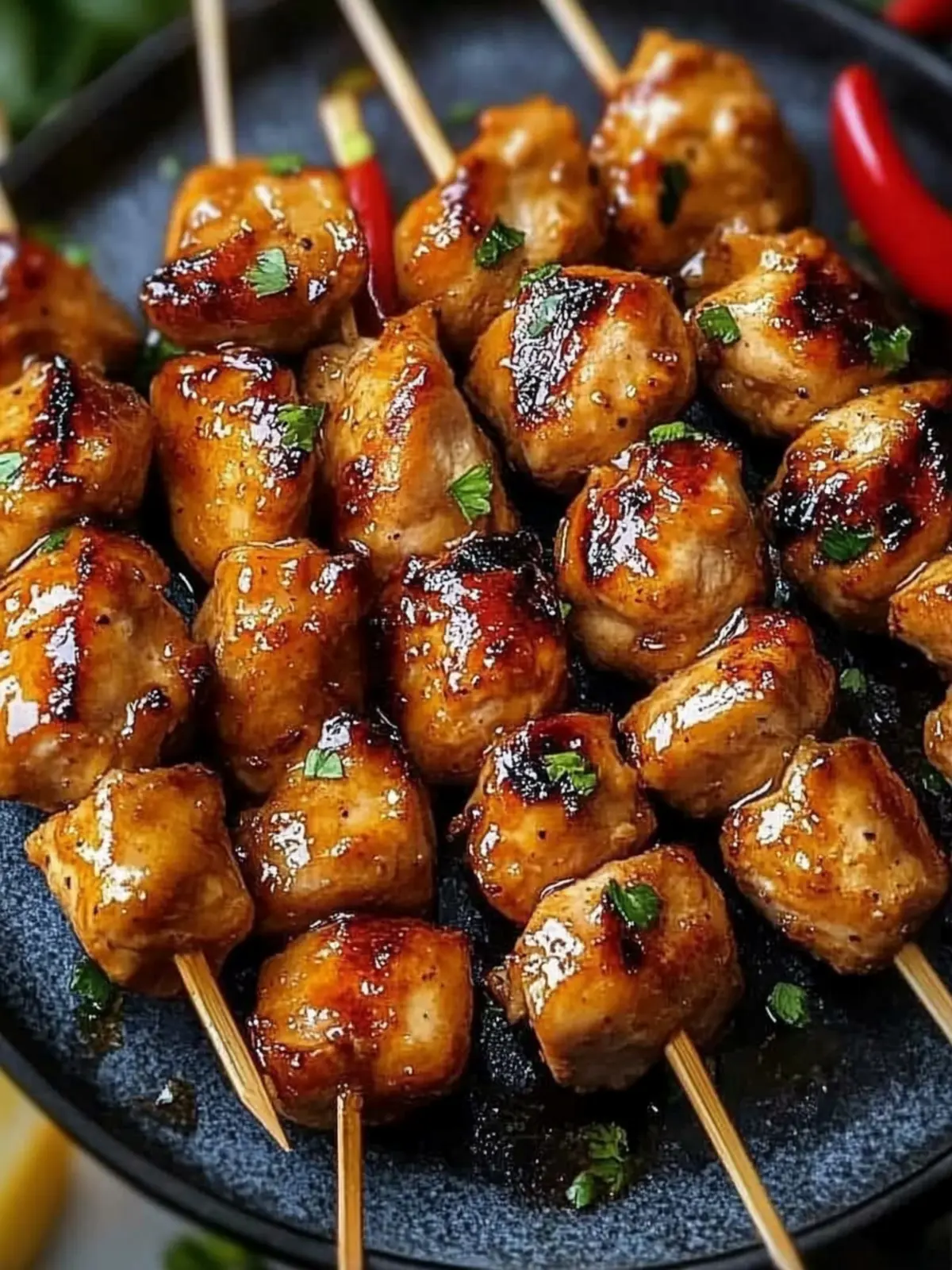 Delicious Honey Garlic Chicken Skewers for Perfect BBQ Nights 3 Honey Garlic Chicken Skewers