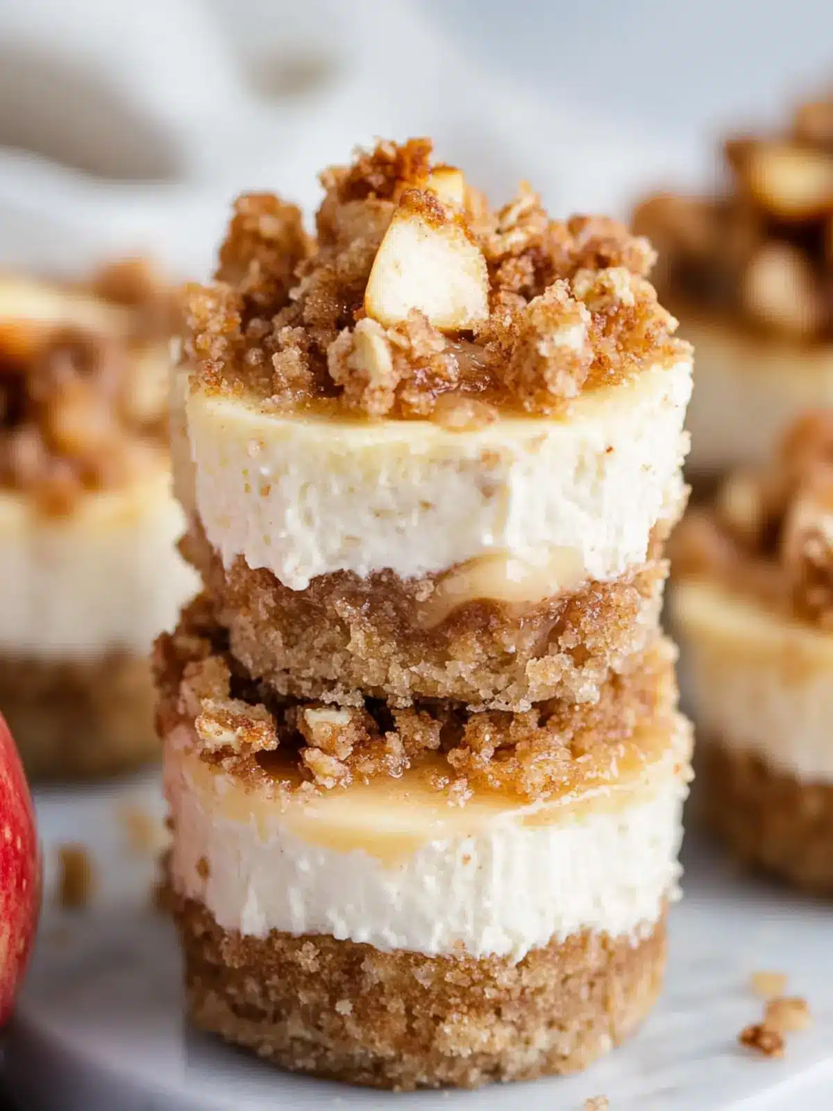 Mini Apple Crisp Cheesecakes That Wow in Every Bite 3 Mini Apple Crisp Cheesecakes