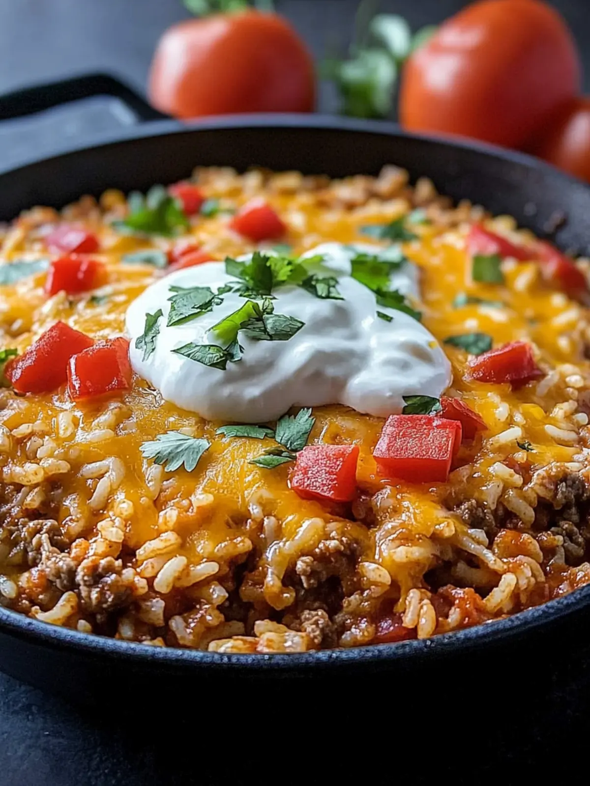 Cheesy Beef Enchilada Rice: Your New Favorite Comfort Meal 2 Cheesy Beef Enchilada Rice