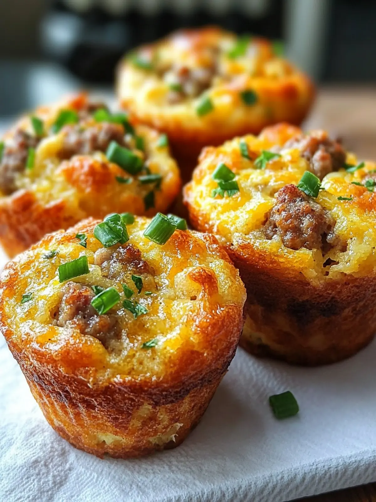 Easy Sausage Breakfast Muffins