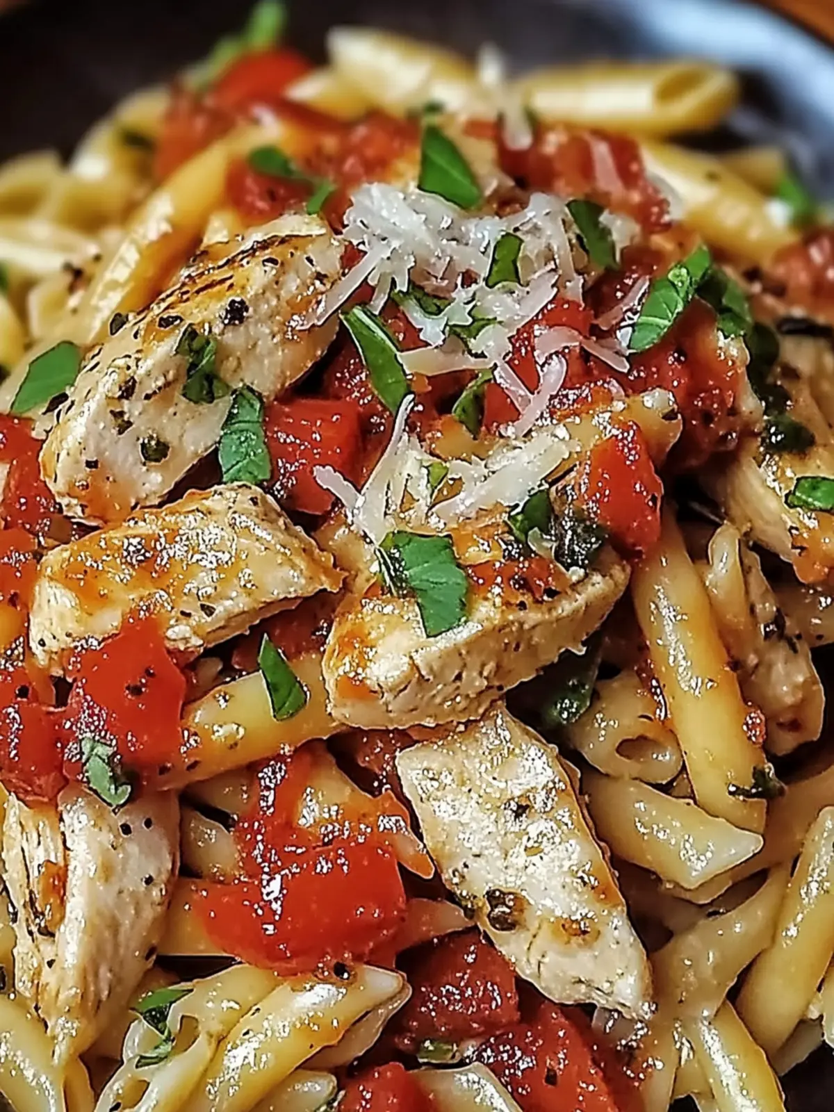 Bruschetta Chicken Pasta: A Fresh Twist for Dinner Tonight 2 Bruschetta Chicken Pasta