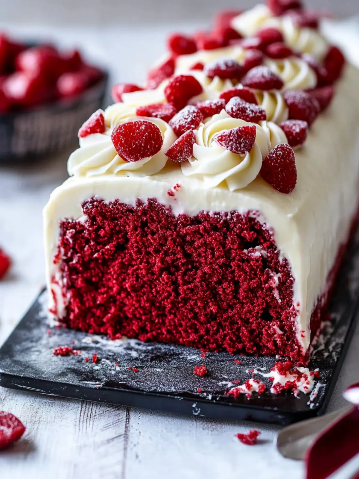 Red Velvet Cheesecake Loaf Cake That Will Wow Your Guests 2 Red Velvet Cheesecake Loaf Cake