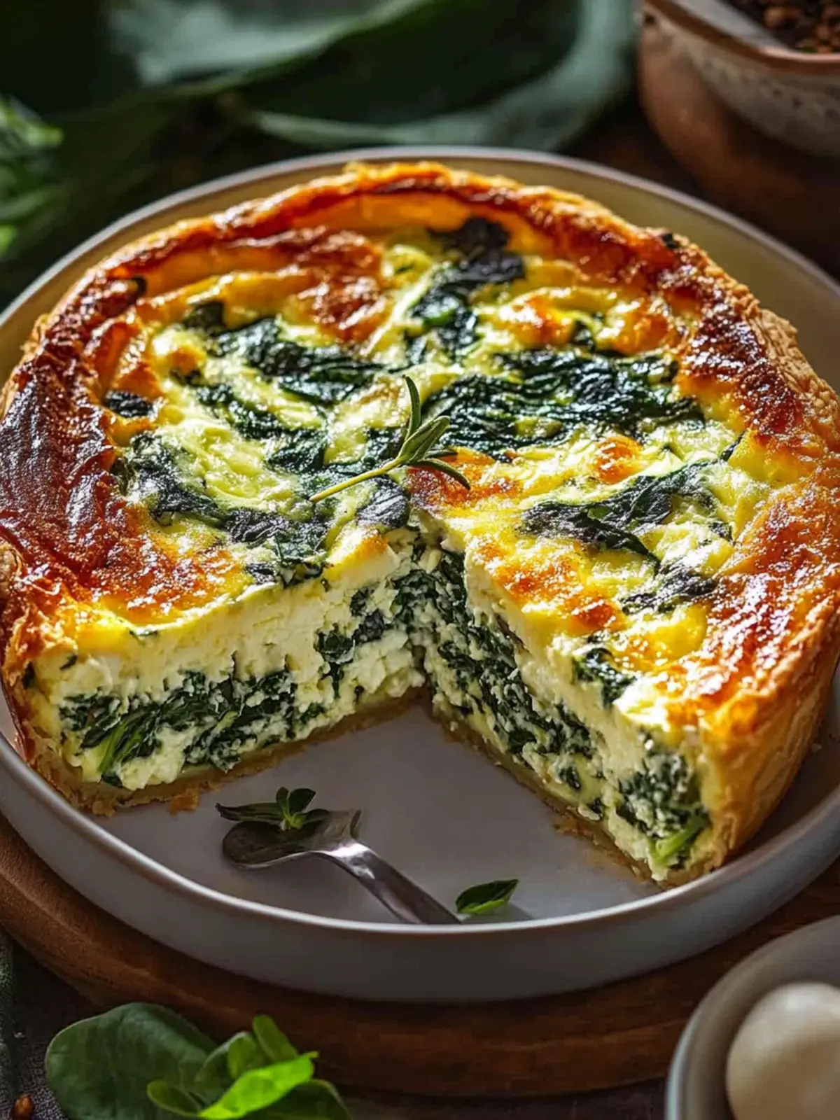 Irresistible Cottage Cheese Spinach Crustless Quiche Delight 3 Irresistible Cottage Cheese Spinach Crustless Quiche