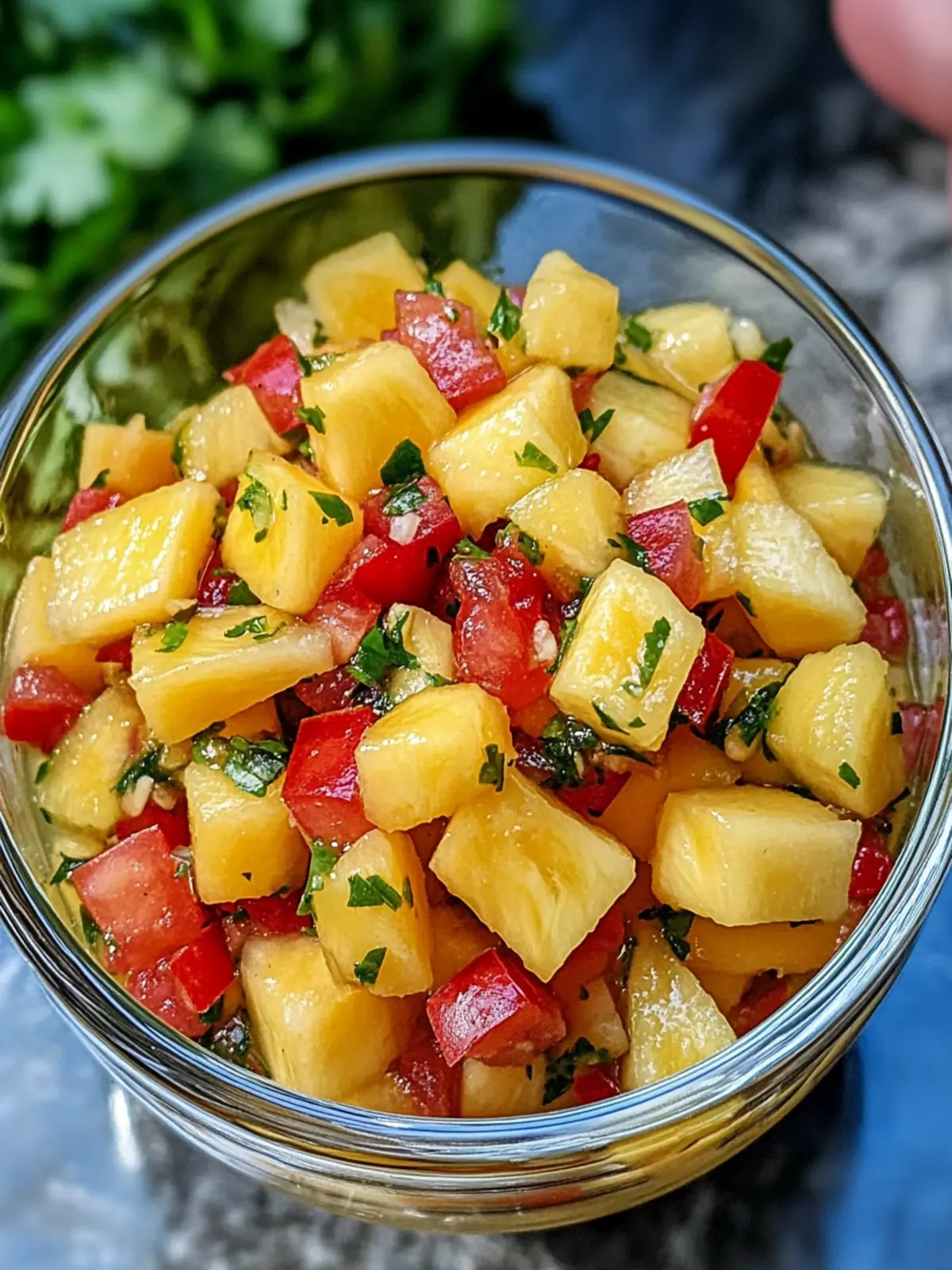 Pineapple Mango Salsa