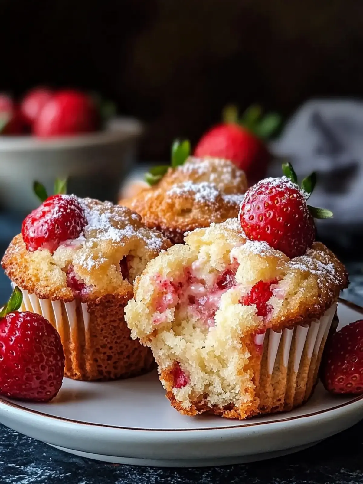 Delicious Strawberry Cream Cheese Muffins for a Sweet Start 4 Strawberry Cream Cheese Muffins