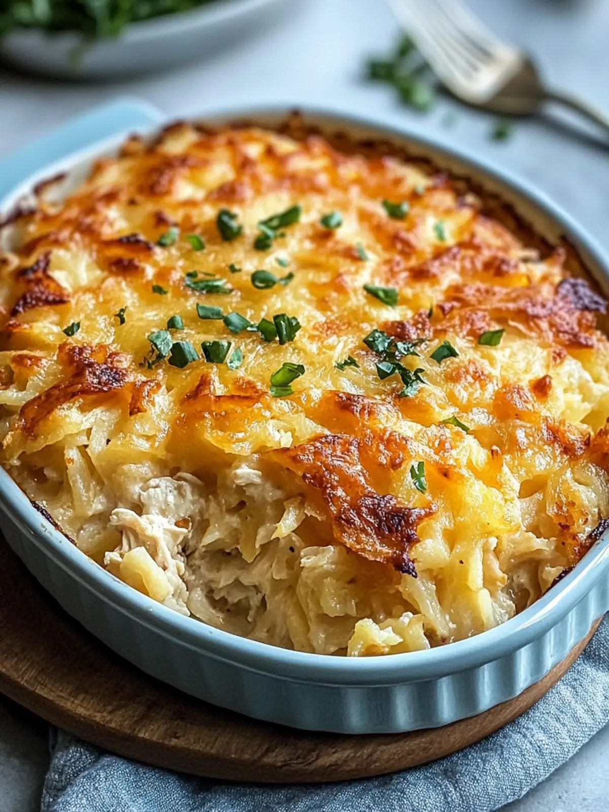 Satisfy Your Cravings with Chicken Hashbrown Casserole Delight 3 Chicken Hashbrown Casserole