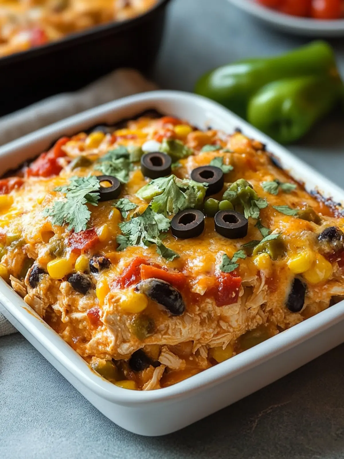 Satisfying Mexican Chicken Casserole for Cozy Nights 2 Mexican Chicken Casserole