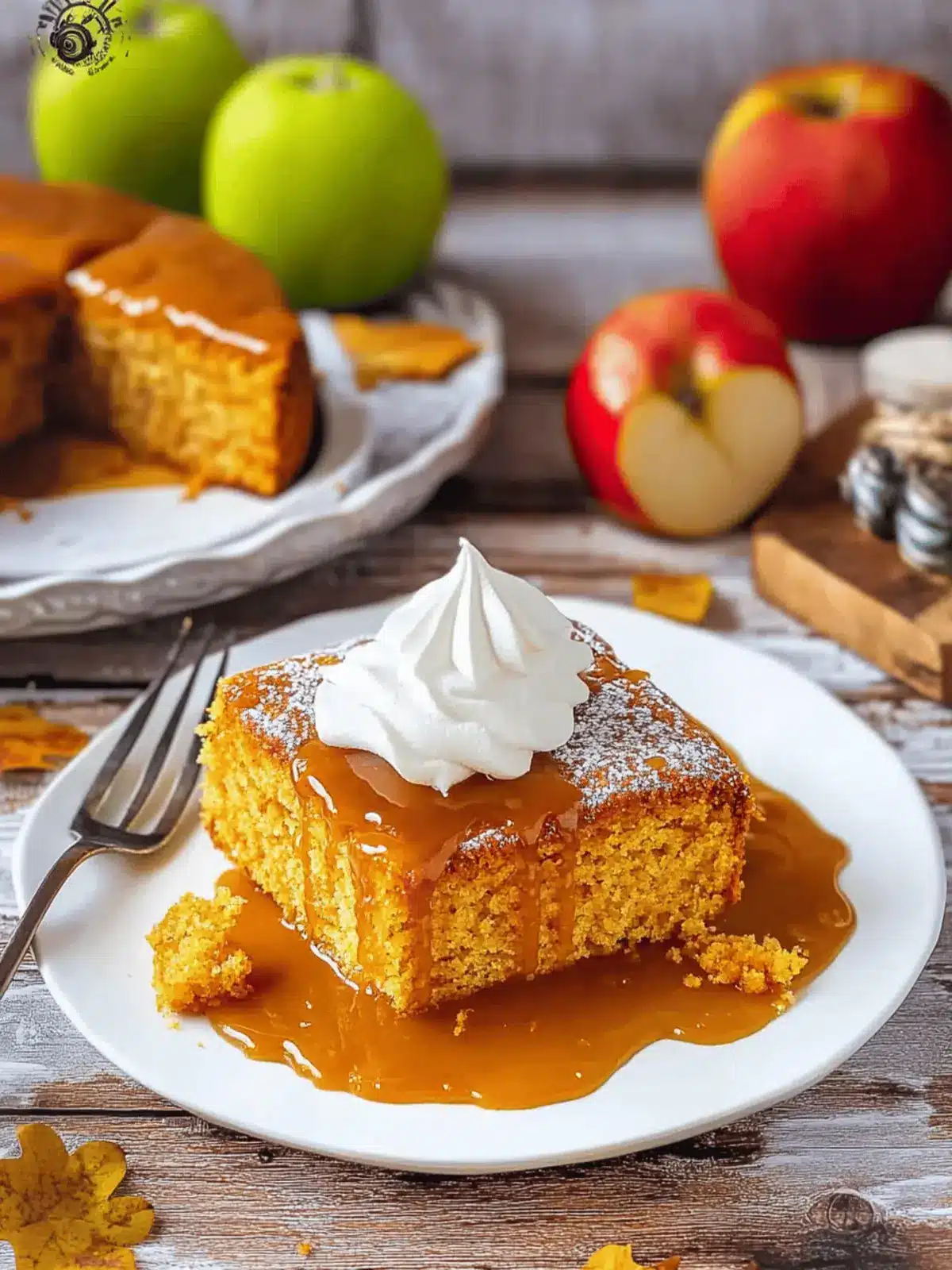 Irresistible Caramel Apple Cake That'll Warm Your Heart 2 Caramel Apple Cake