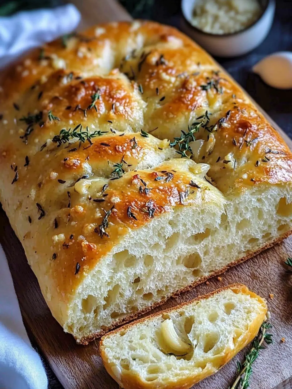 Easy No-Knead Garlic Bread That Will Wow Your Taste Buds 4 o-Knead Garlic Bread