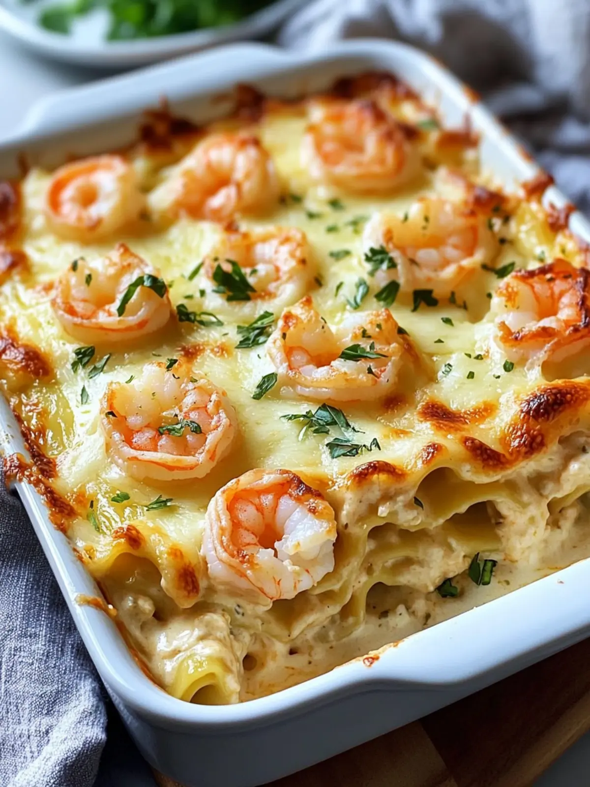 Creamy Shrimp Alfredo Lasagna That Will Impress Everyone 2 Creamy Shrimp Alfredo Lasagna