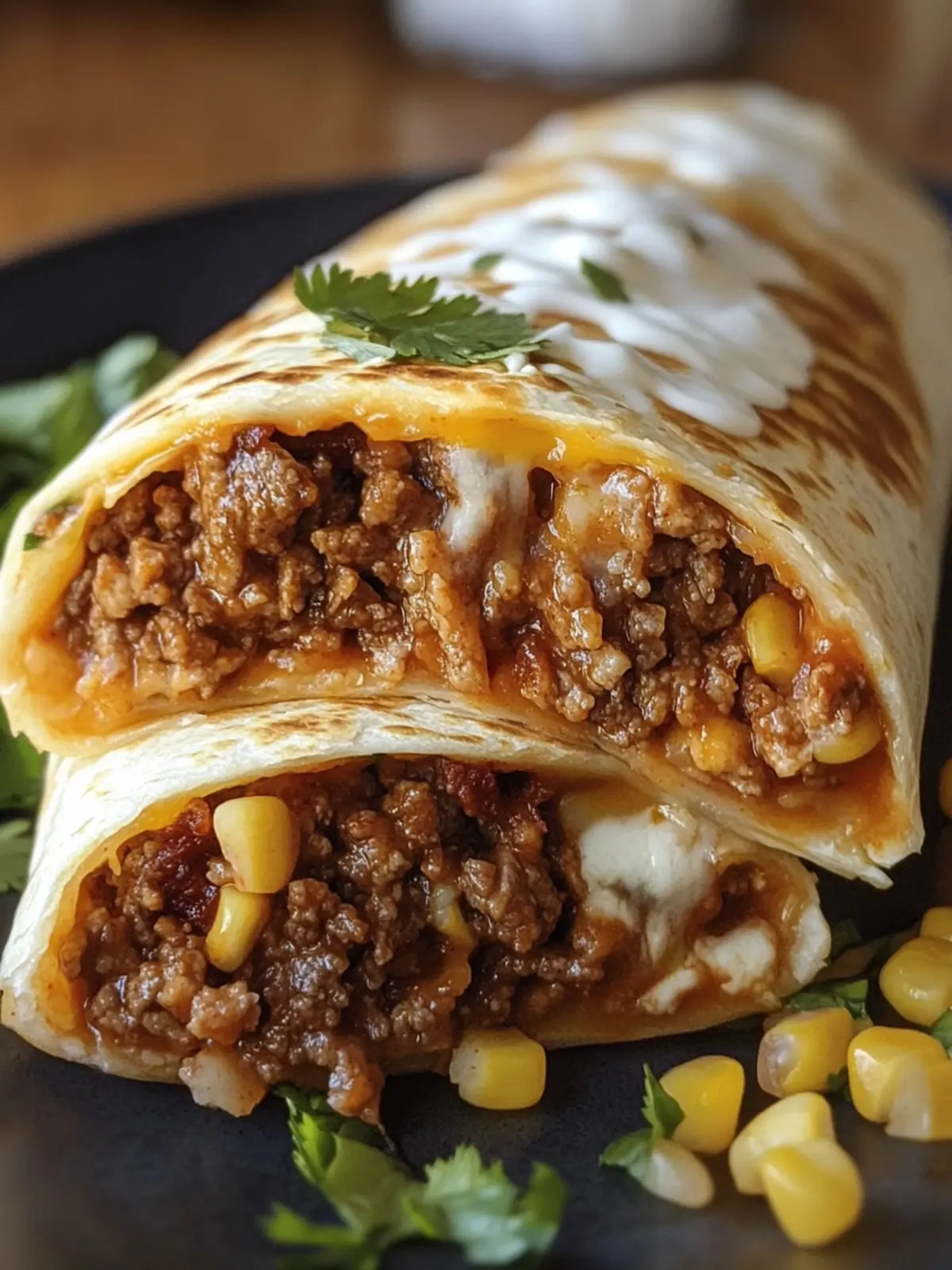 Irresistible Cheesy Double Beef Burrito Recipe That Delights 3 Irresistible Cheesy Double Beef Burrito Recipe
