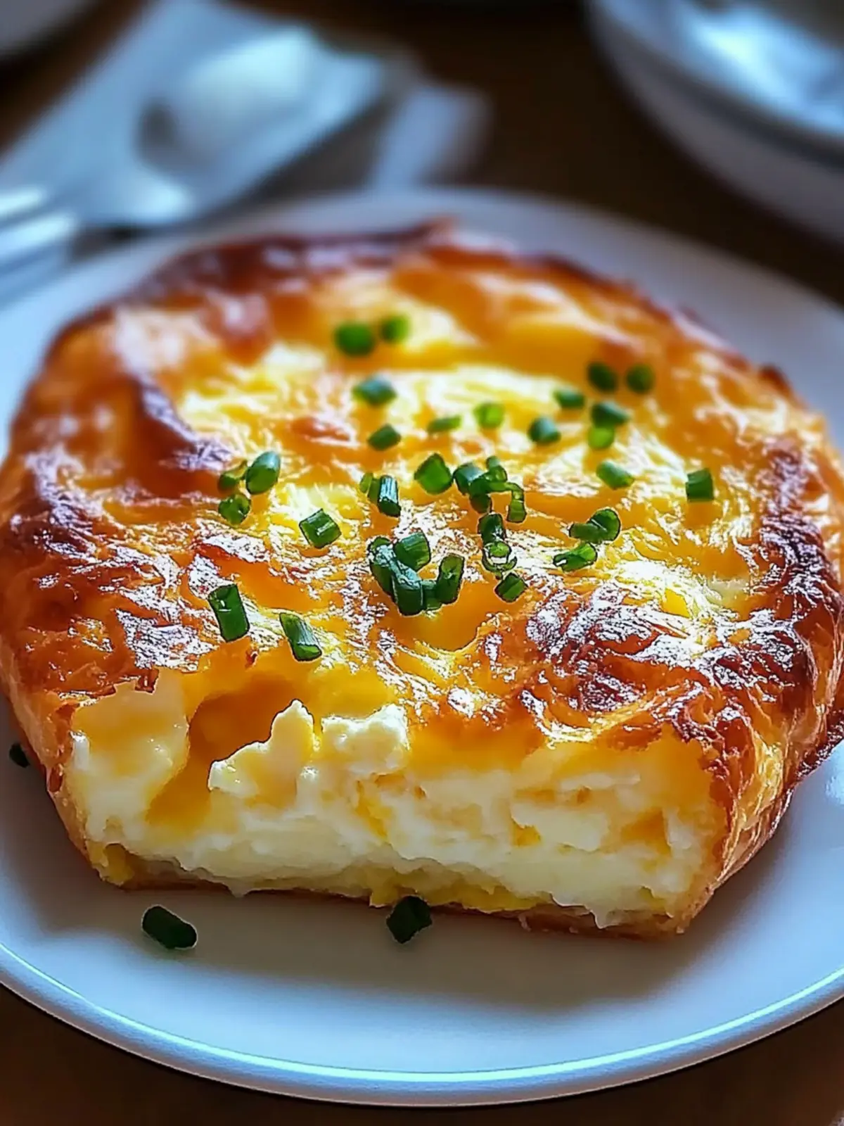 Fluffy Cottage Cheese & Egg Bake with Crispy Edges Awaits 3 Fluffy Cottage Cheese & Egg Bake with Crispy Edges