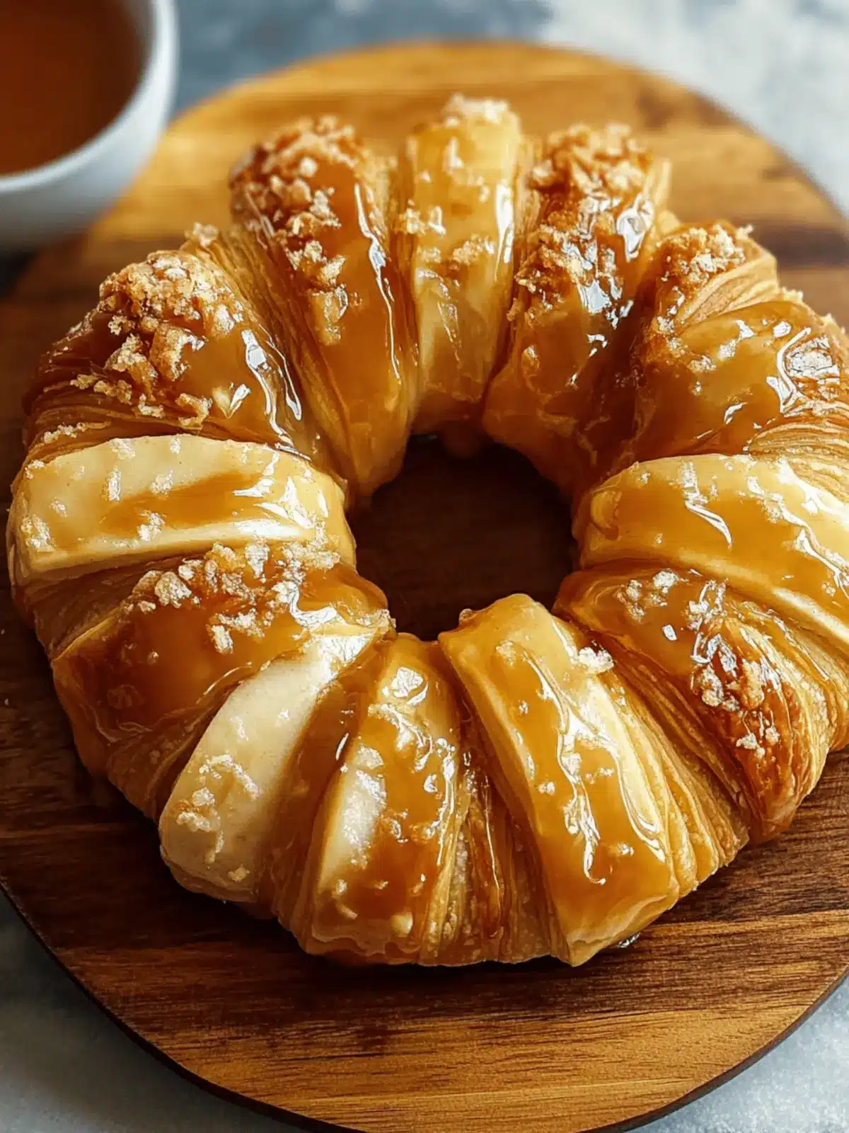 Caramel Apple Cream Cheese Crescent Ring for Cozy Gatherings 4 Caramel Apple Cream Cheese Crescent Ring