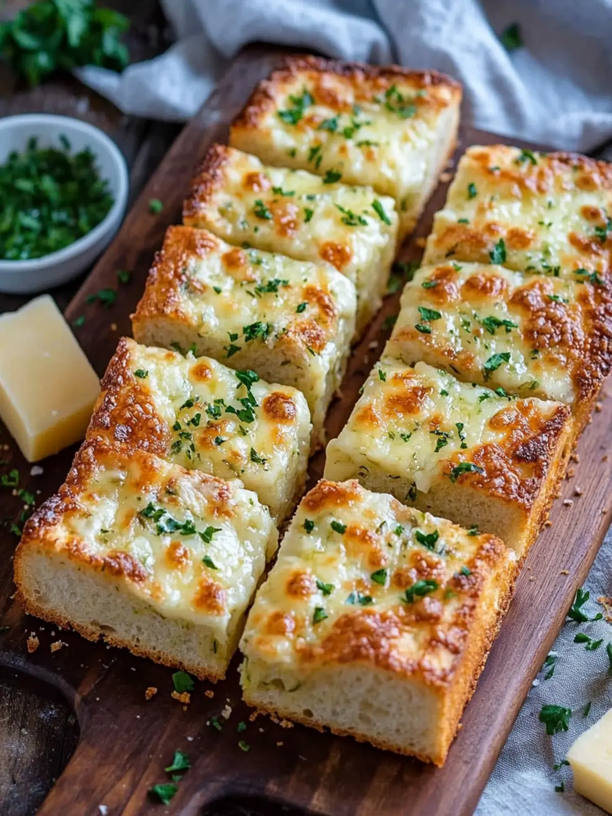 Cheesy Garlic Bread