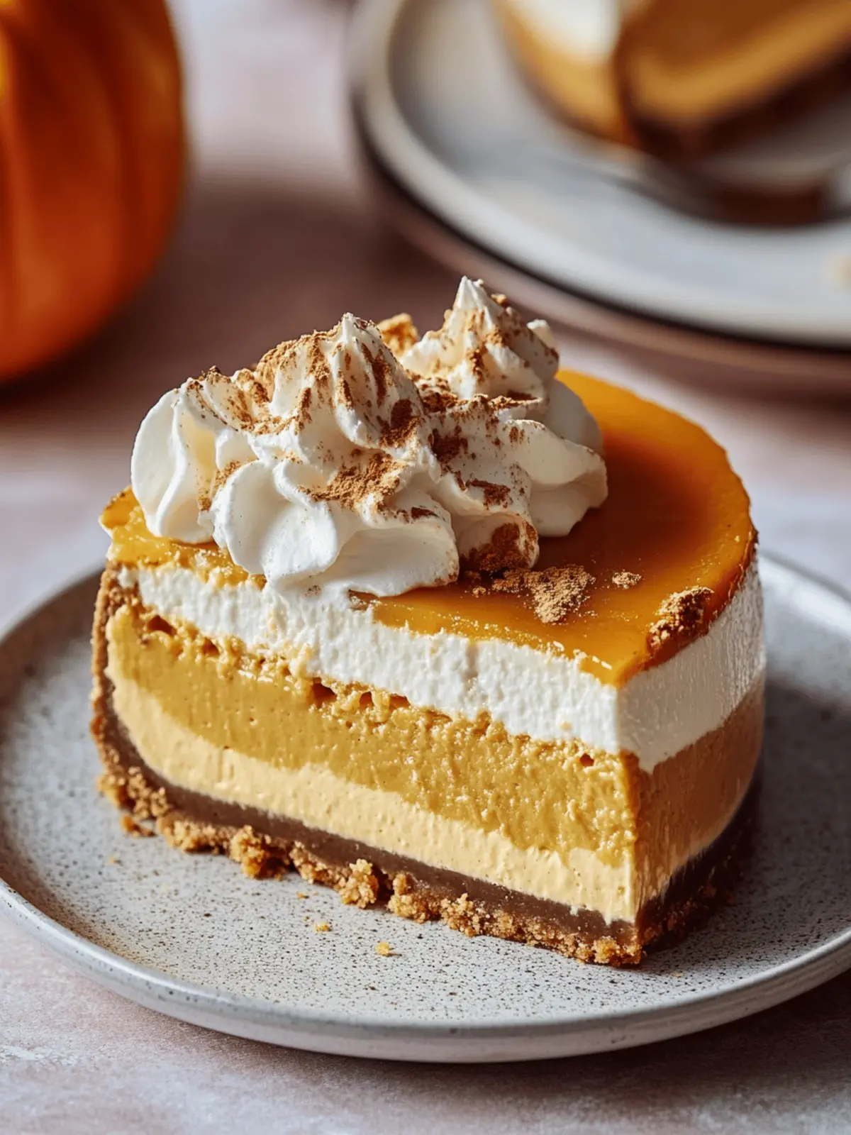 Indulge in This Easy Pumpkin Pie Cheesecake Delight 4 EASY PUMPKIN PIE CHEESECAKE